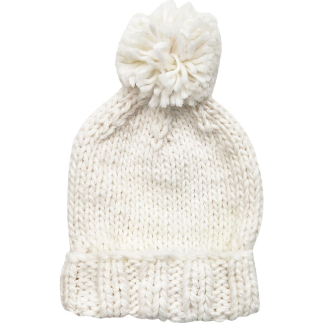 Classic Pom Hat, Cream