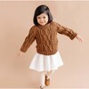 Fisherman Sweater, Walnut - Cardigans - 2