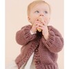 Classic Cardigan, Mauve - Cardigans - 2
