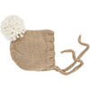 Ari Bonnet Hat, Latte - Hats - 1 - thumbnail