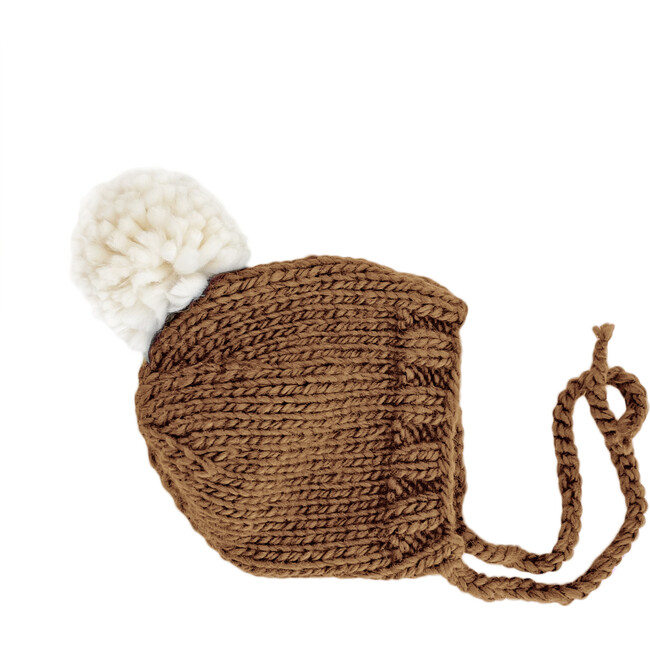 Ari Bonnet Hat, Walnut