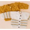 Rainbow Stripe Cardigan, Pastel - Cardigans - 5