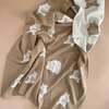 Organic Cotton Blanket, Honey Bear - Blankets - 2