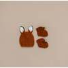 Fox Hat and Booties Set, Cinnamon - Costume Accessories - 2