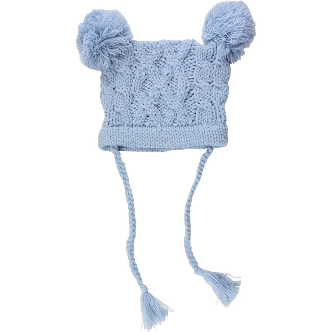 Quinn Cable Hat, Blue