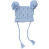 Quinn Cable Hat, Blue - Hats - 1 - thumbnail