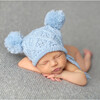 Quinn Cable Hat, Blue - Hats - 2