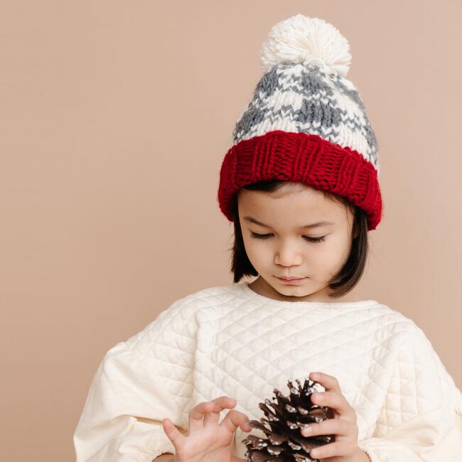 Buffalo Check Hat, Red - Hats - 3