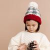 Buffalo Check Hat, Red - Hats - 3 - thumbnail