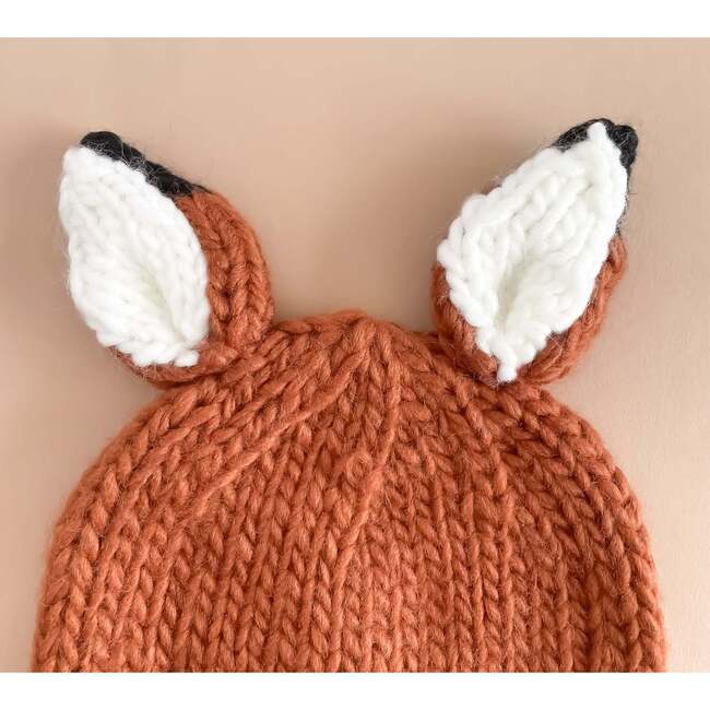 Fox Hat and Booties Set, Cinnamon - Costume Accessories - 4