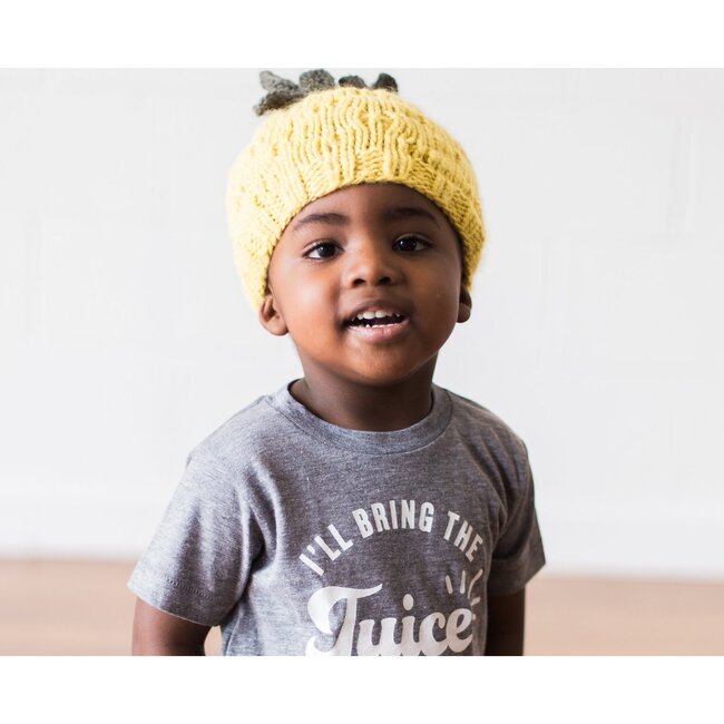 Carmen Pineapple Hat, Yellow and Green - Hats - 2