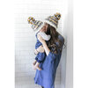 Charlie Plaid Hat, Gray and Mustard - Hats - 2