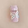 Harper Bear Baby Lovey Cuddle Cloth Blanket Toy Gift, Blush Pink - Plush - 2