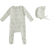 Sailboat Footie and Hat - Footie Pajamas - 1 - thumbnail