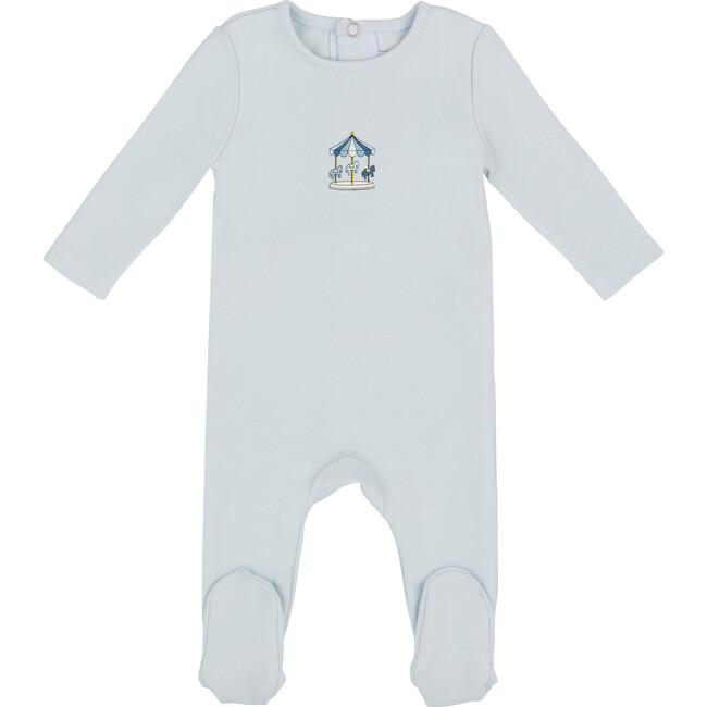 Mini Merry Footie, Light Blue