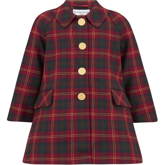 Islington Coat, Robin Tartan
