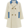 Fulham Bridge Coat, Delft Blue - Coats - 1 - thumbnail