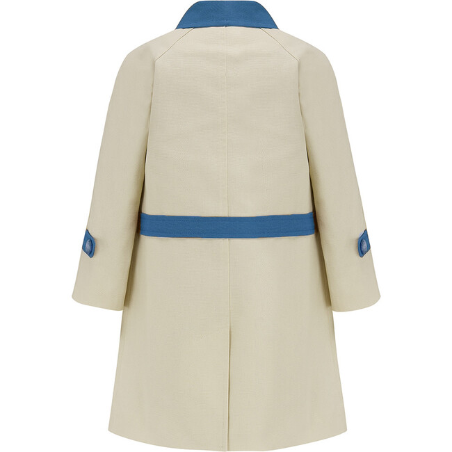 Fulham Bridge Coat, Delft Blue - Coats - 3