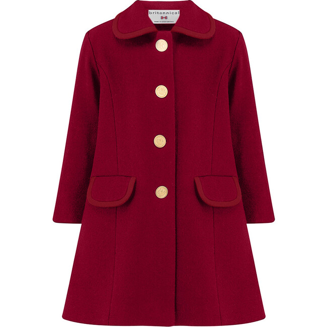 Kensington Coat - Belgravia Burgundy