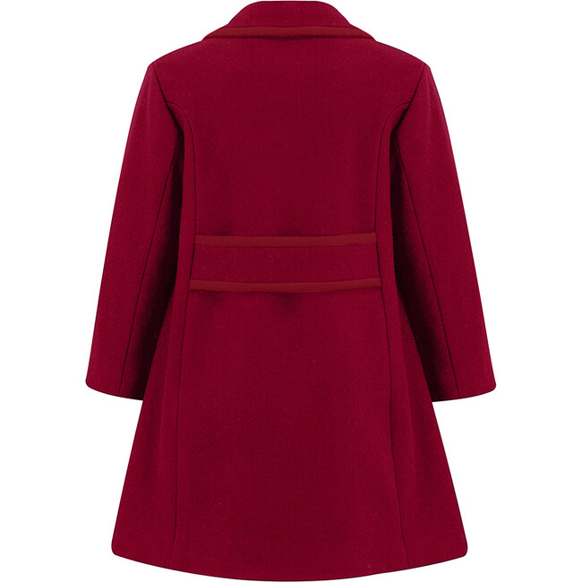 Kensington Coat - Belgravia Burgundy - Wool Coats - 2
