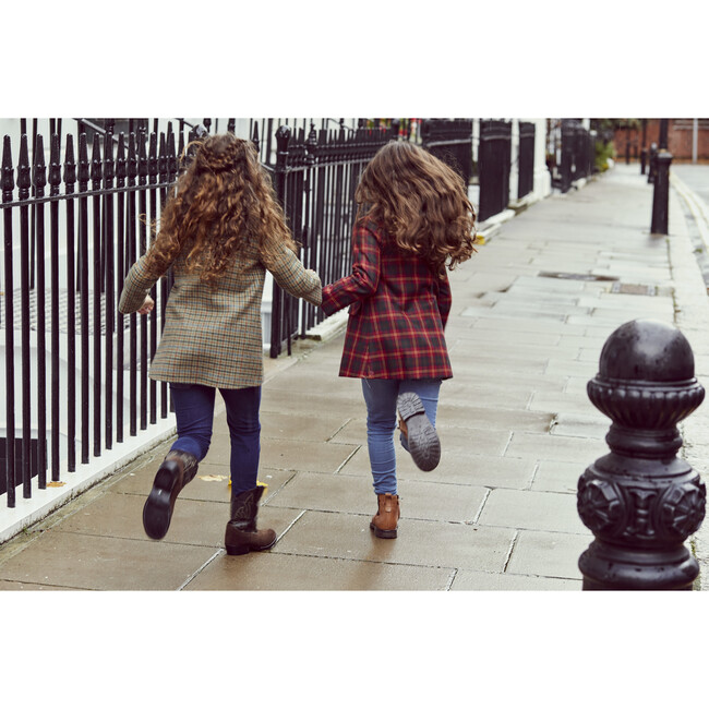 Islington Coat, Robin Tartan - Wool Coats - 5