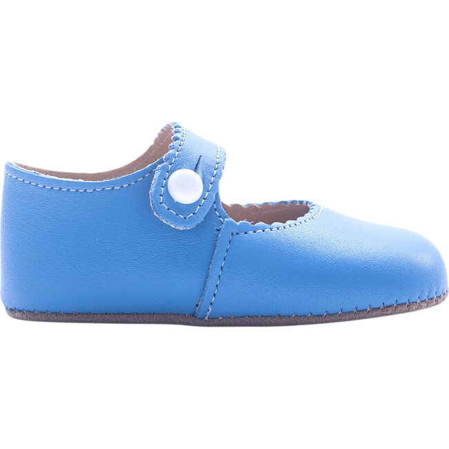 Emma British Pre-Walker Baby Girl Shoe - Porcelain Blue - Mary Janes - 2