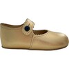 Emma British Pre-Walker Baby Shoe, Metallic Gold - Mary Janes - 2