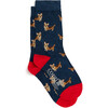 Great British Cotton Socks, Royal Navy Corgi Dogs - Socks - 2