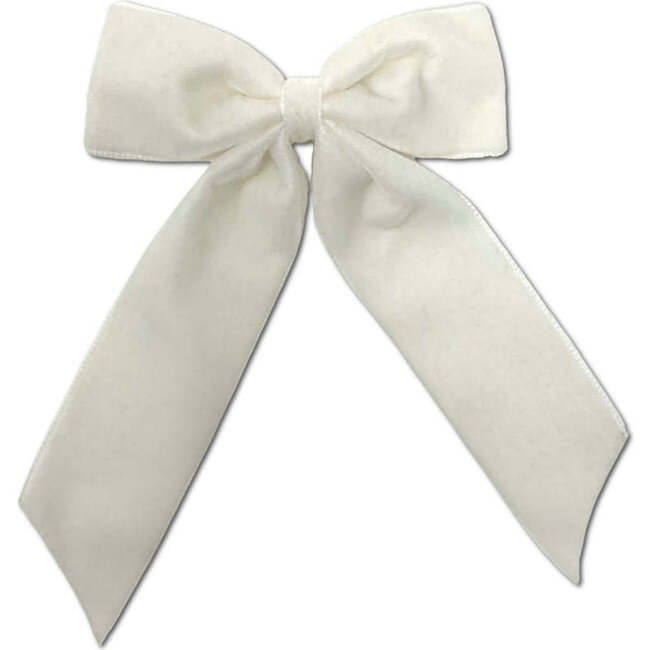 Big Velvet Bow, Ivory