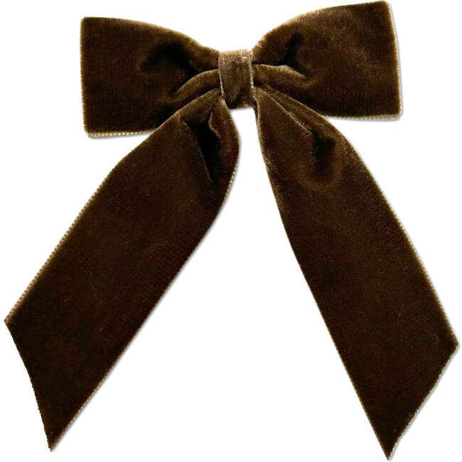 Big Velvet Bow, Chocolate