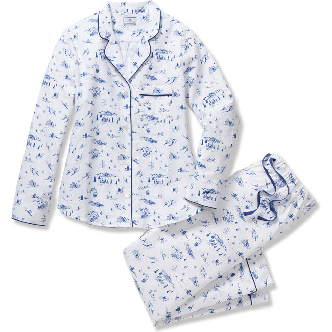 Women's Twill Pajama in Chalet Toile
