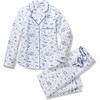 Women's Twill Pajama in Chalet Toile - Pajamas - 1 - thumbnail