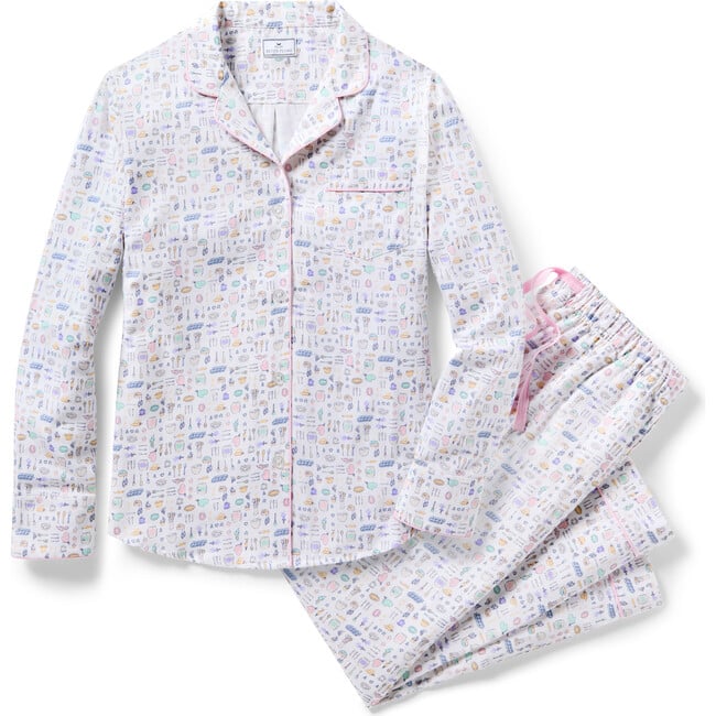 Women's Twill Pajama in Baking Spirits Bright