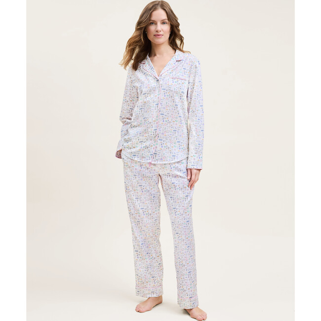 Women's Twill Pajama in Baking Spirits Bright - Pajamas - 2
