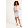 Women's Twill Nightshirt in Holiday Town - Pajamas - 2