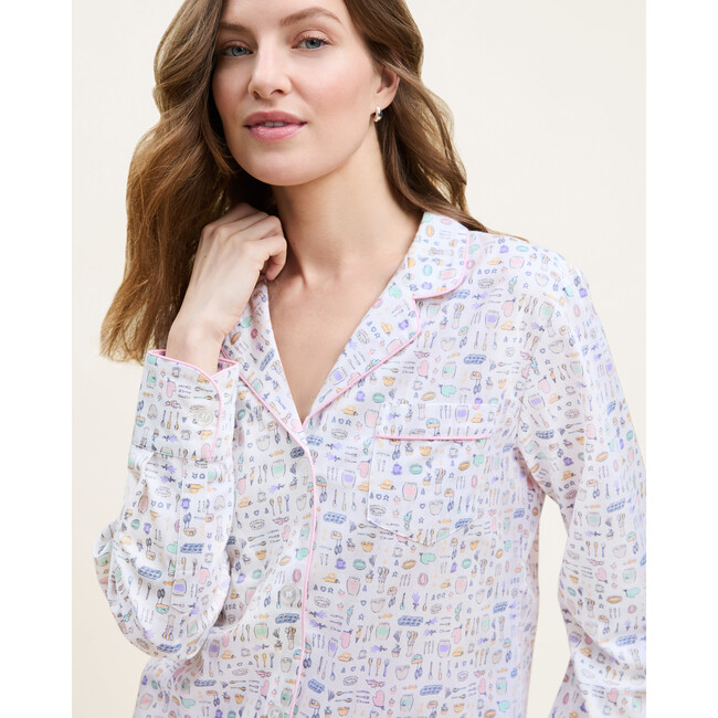Women's Twill Pajama in Baking Spirits Bright - Pajamas - 3