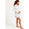 Women's Twill Nightshirt in Holiday Town - Pajamas - 4