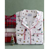 Women's Twill Pajama in Holiday Town - Pajamas - 6