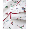 Women's Twill Nightshirt in Holiday Town - Pajamas - 7