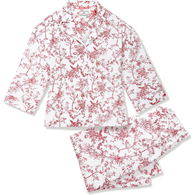 Women's Pima Olivia in Red Timeless Toile
