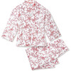 Women's Pima Olivia in Red Timeless Toile - Pajamas - 1 - thumbnail