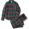 Women's Brushed Twill Pajama in Kensington Tartan - Pajamas - 1 - thumbnail