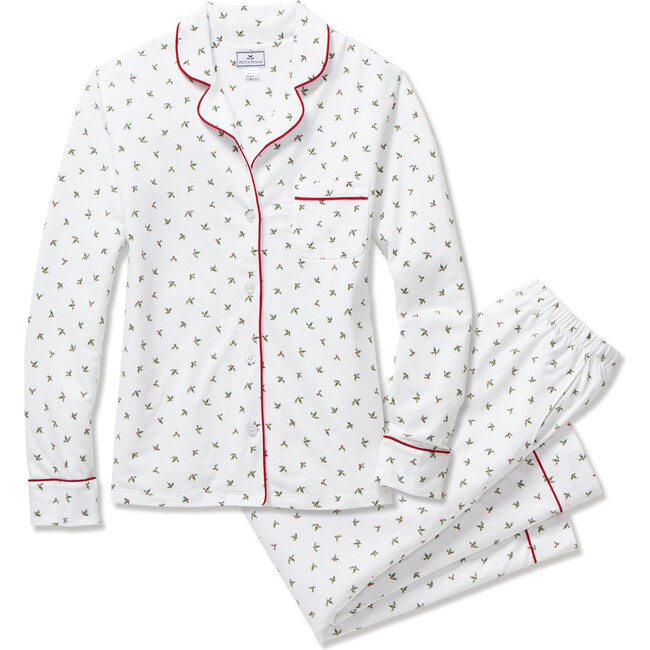 Women's Pima Pajama in Mistletoe Moments
