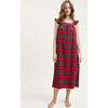 Women's Brushed Twill Clara Nightgown in Imperial Tartan - Nightgowns - 2