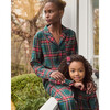 Women's Brushed Twill Pajama in Kensington Tartan - Pajamas - 6