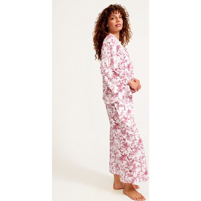 Women's Pima Olivia in Red Timeless Toile - Pajamas - 4