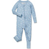 Periwinkle Wonderland Pima Peekaboo Romper - Footie Pajamas - 1 - thumbnail