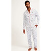 Men's Twill Pajama in Holiday Town - Pajamas - 2