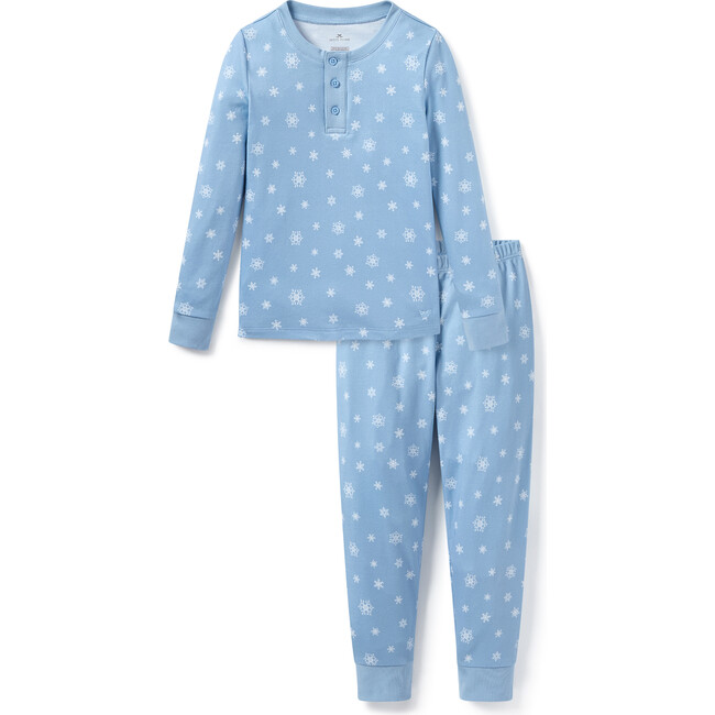 Kids Pima Snug Fit Pajama in Periwinkle Wonderland