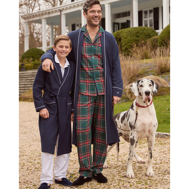 Men's Brushed Twill Pajama in Kensington Tartan - Pajamas - 6